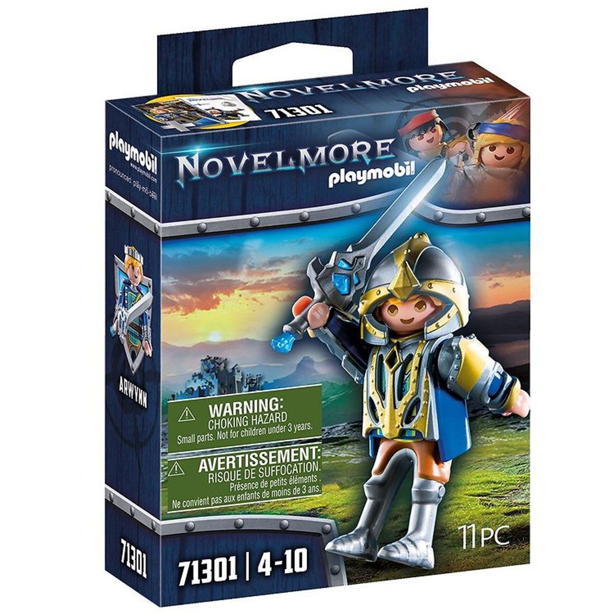 Playmobil Novelmore - Arwynn m. Invincibus - 71301 - 11 Dele