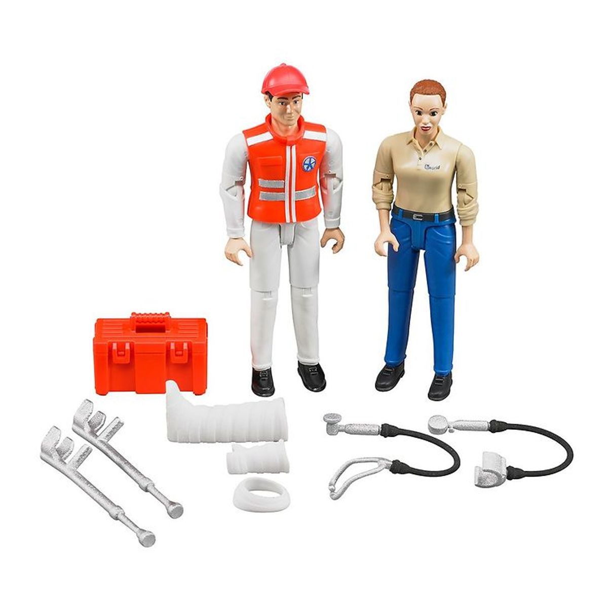 Bruder Figurer - bworld - Ambulancesæt - 62710