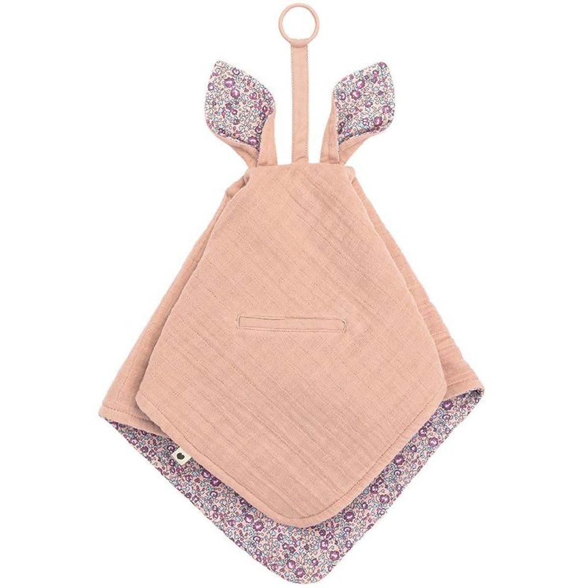 BIBS X Liberty Nusseklud - 40x40 cm - Kangaroo - Eloise Blush