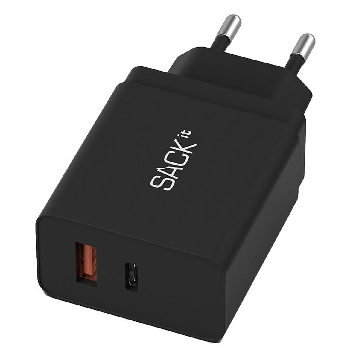 SACKit Adapter - Sack USB 30W - Sort