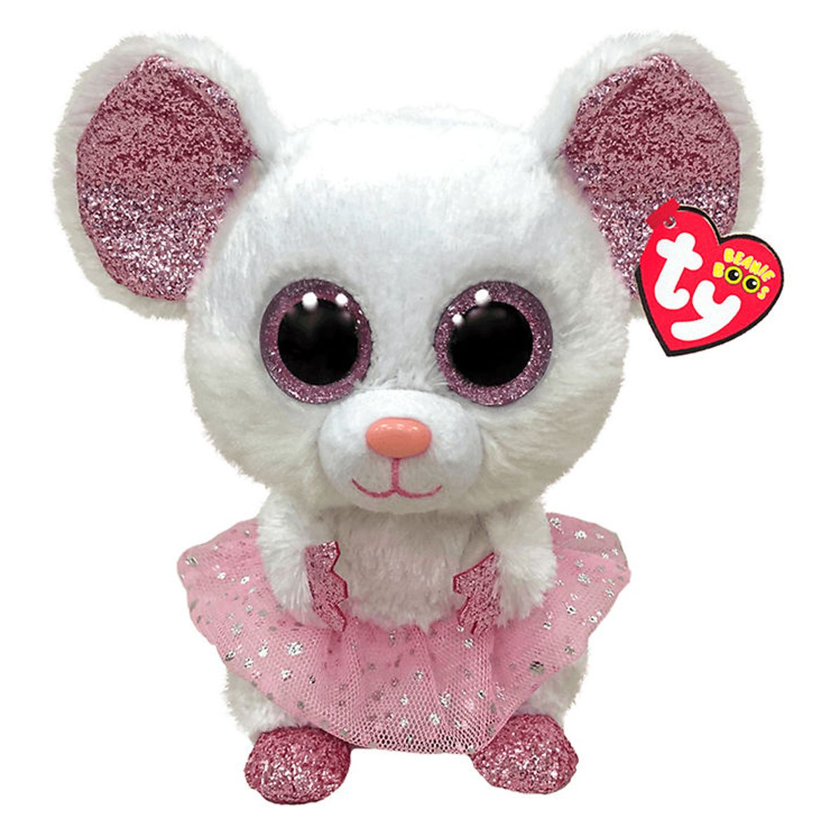 Ty Bamse - Beanie Boos - 23 cm - Nina