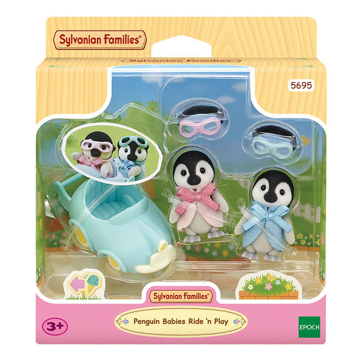 Sylvanian Families - Penguin Babies Ride 'n Play - 5695