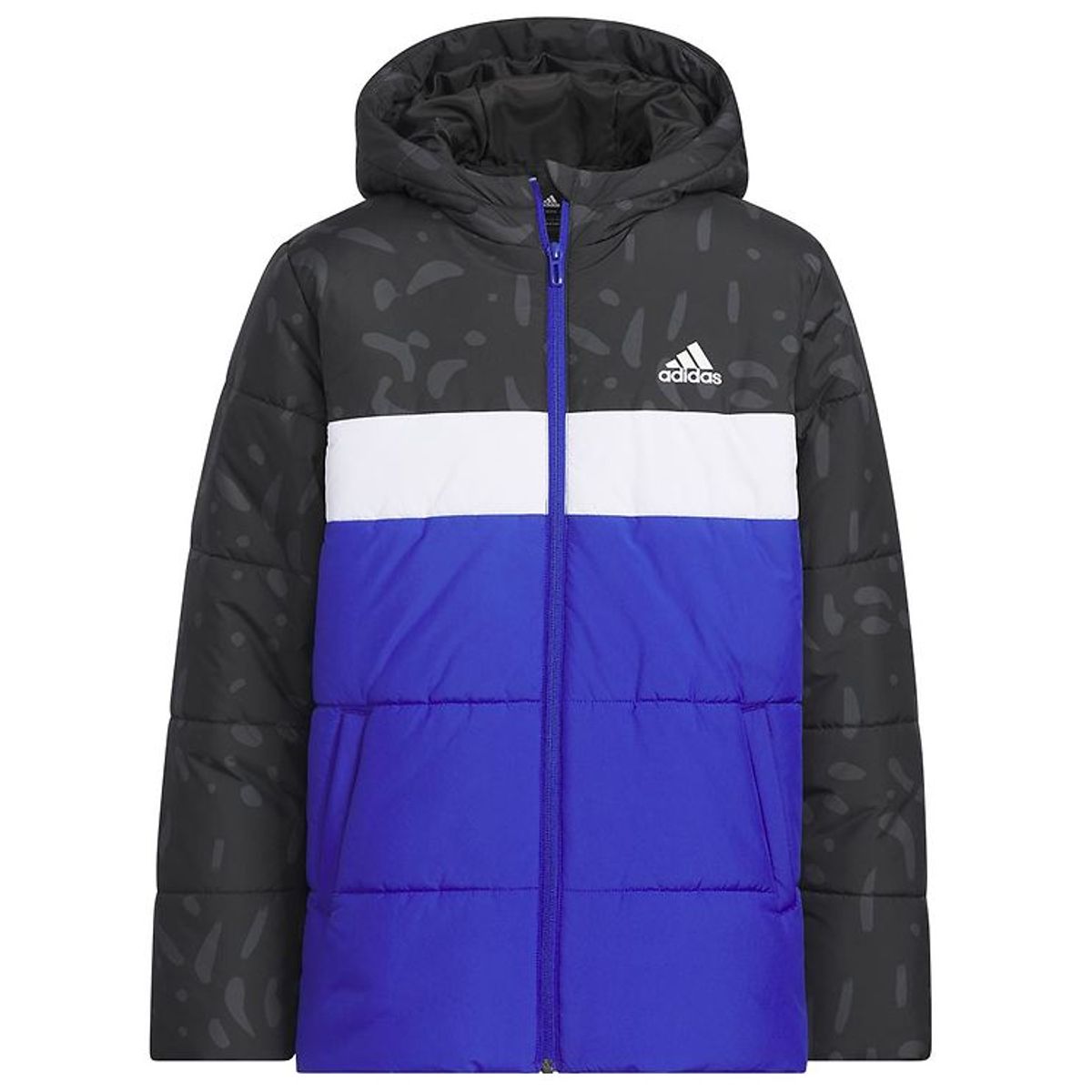 adidas Performance Dynejakke - JB CB PAD JKT - Sort/Hvid/Blå