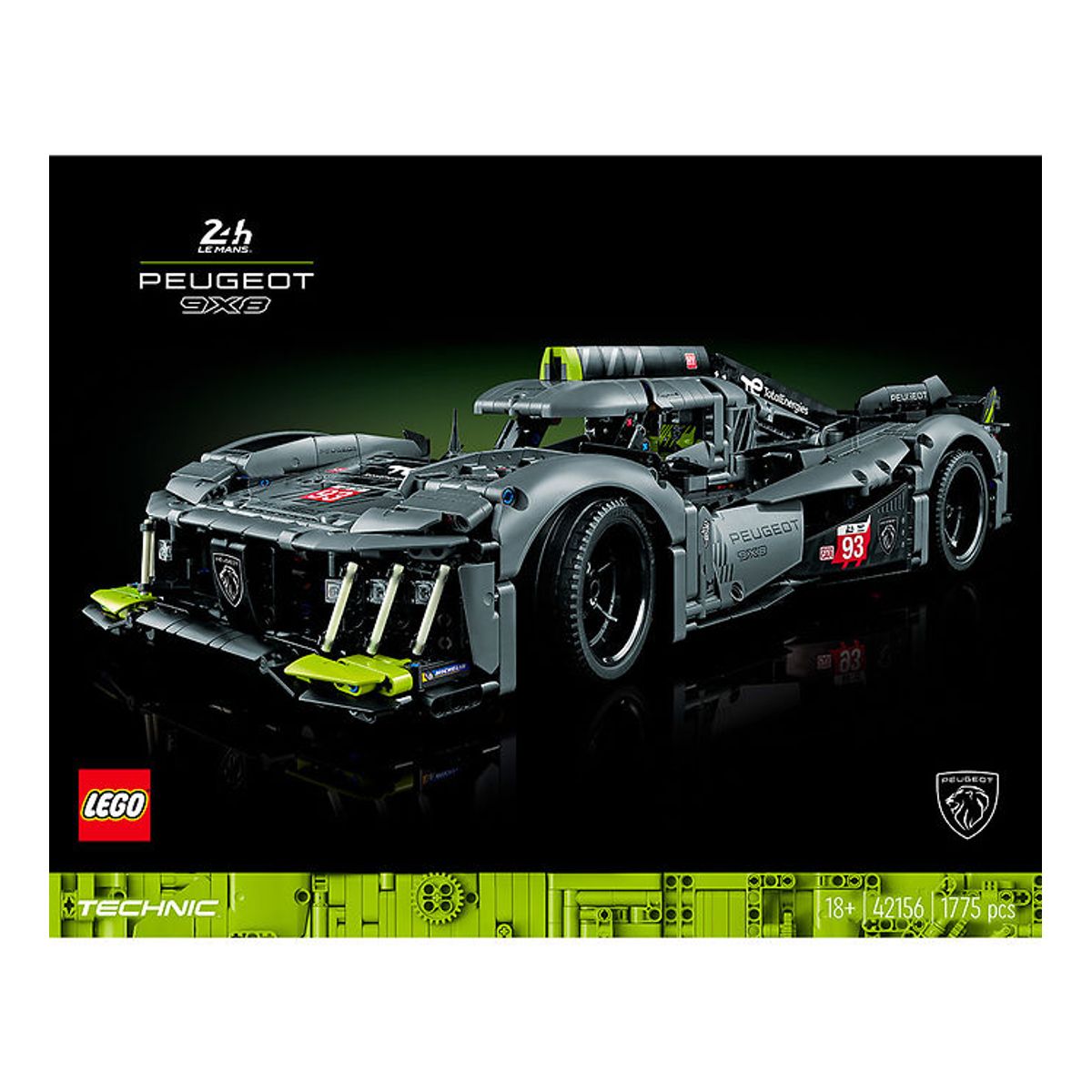 LEGO ® Technic - Peugeot 9X8 24H Le Mans... 42156 - 1775 Dele