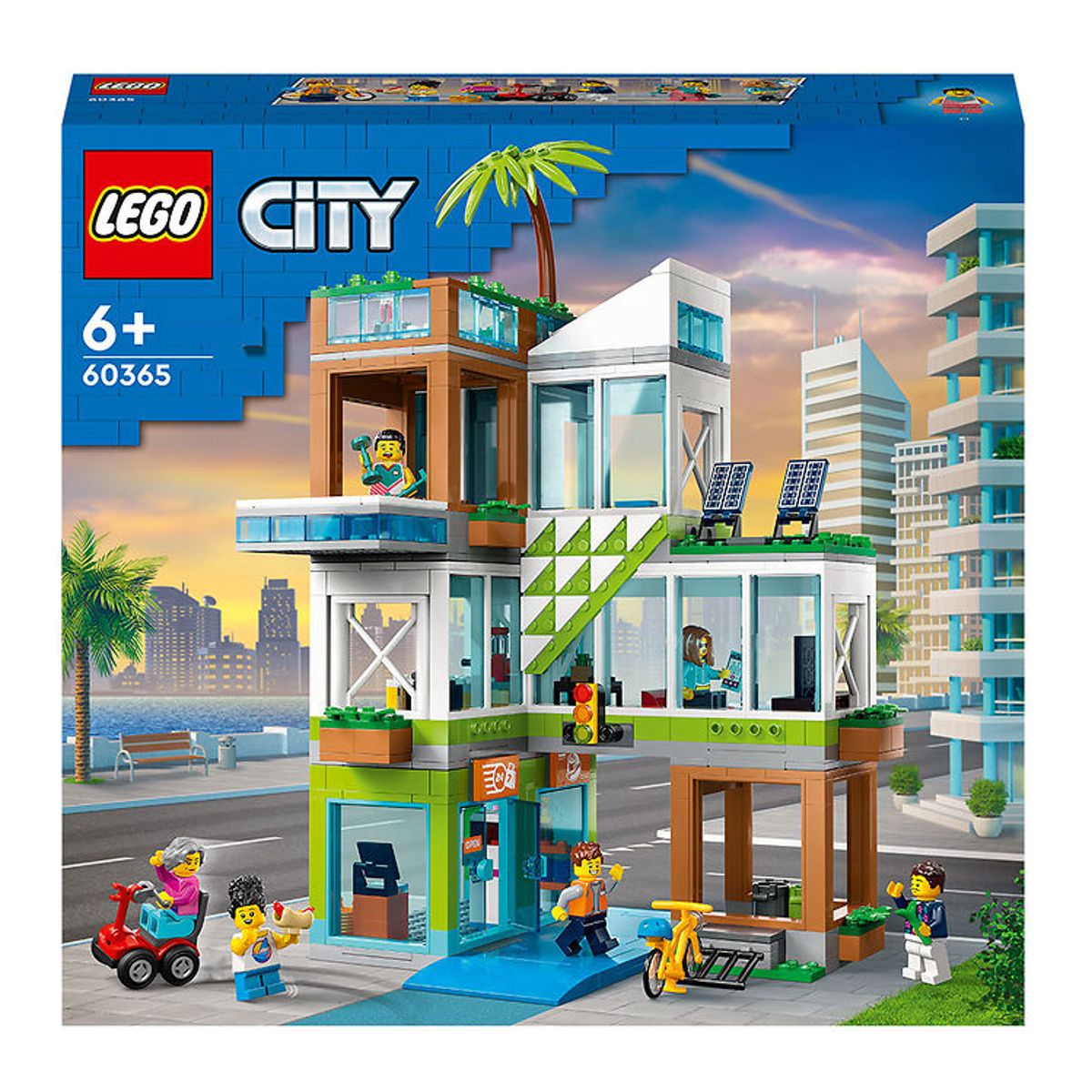 LEGO ® City - Højhus 60365 - 688 Dele