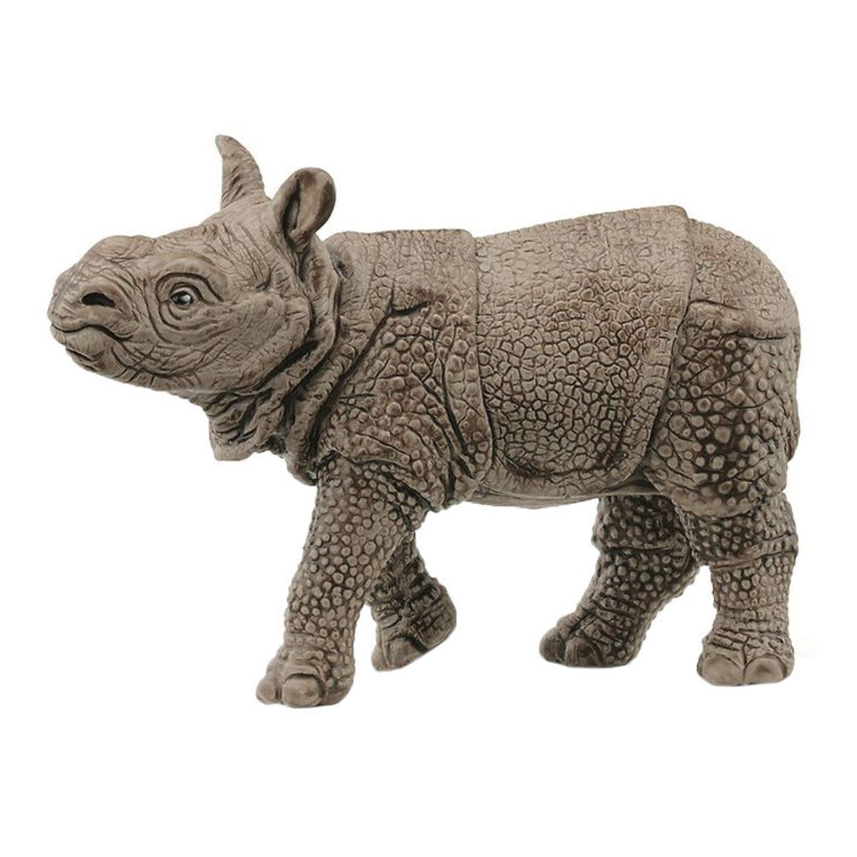 Schleich Wild Life - Indisk Næsehornsunge - H: 5,5 cm - 14860