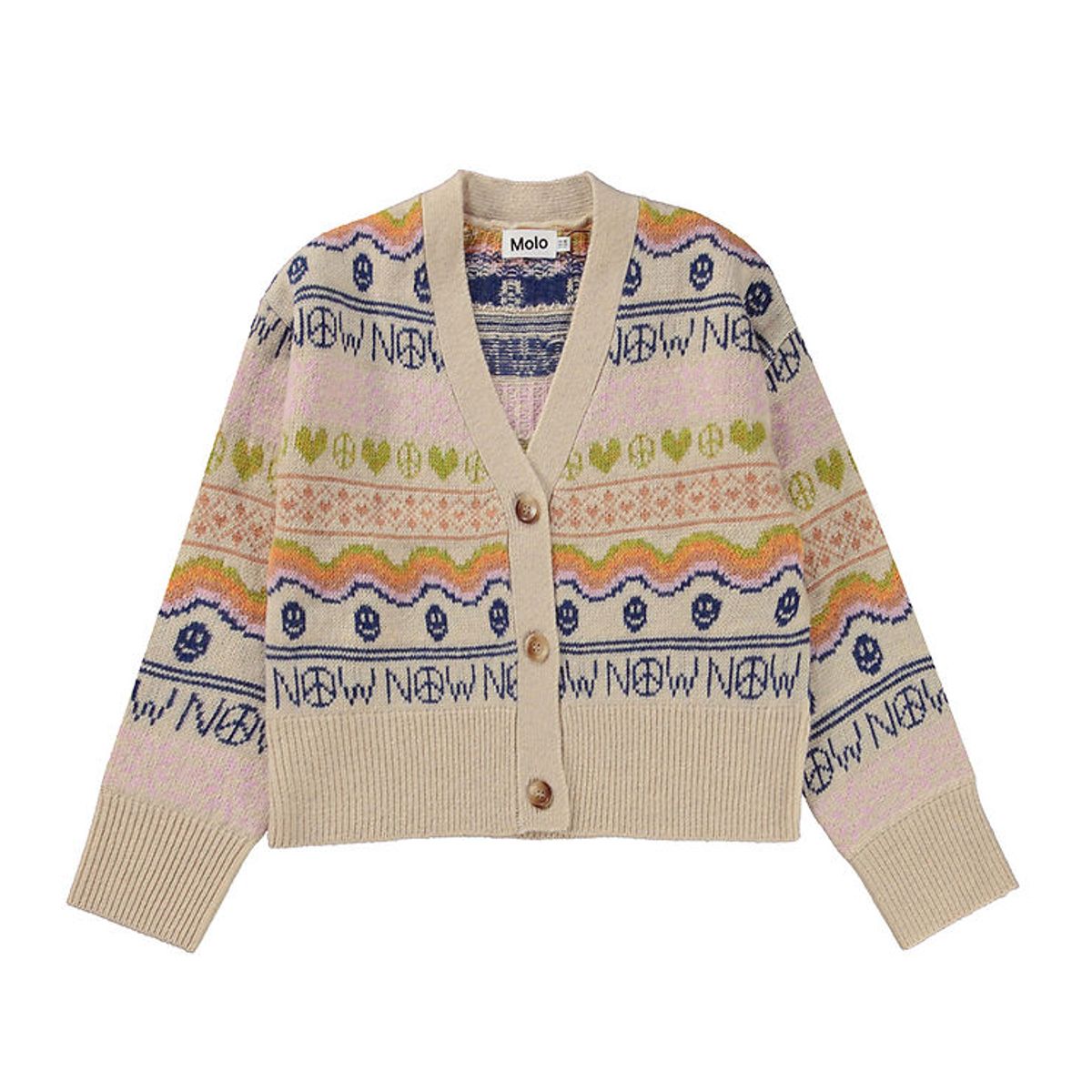 Molo Cardigan - Uld/Akryl - Gilly - Peace Now Knit