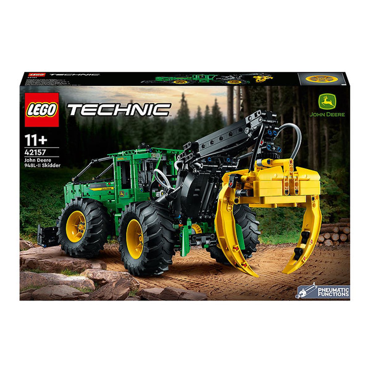 LEGO ® Technic - John Deere 948L-II Skovmaskine 42157 - 1492 Dele