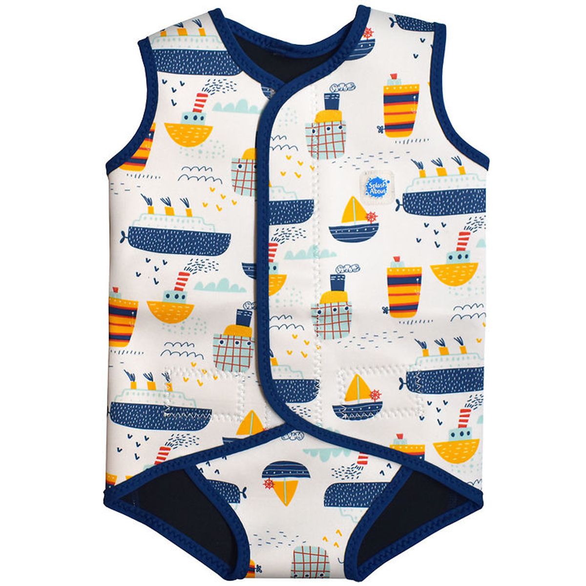 Splash About Neoprendragt - Baby Wrap - UV50+ - Tug Boat