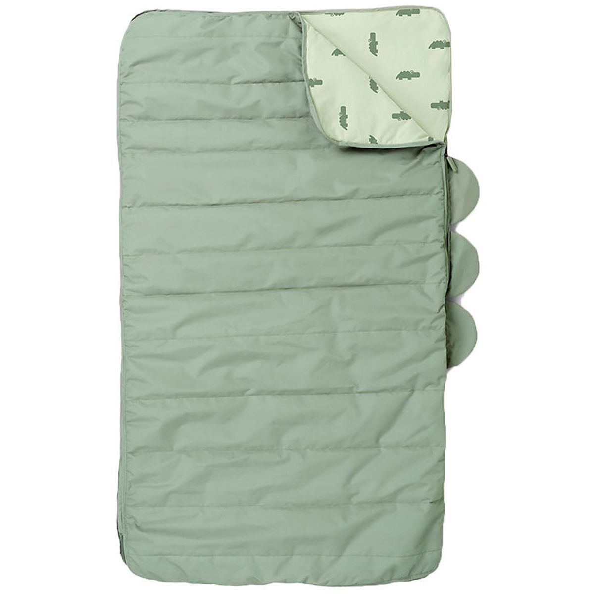 Done by Deer Sovepose - Quilt - Slumber Bag - Croco Green