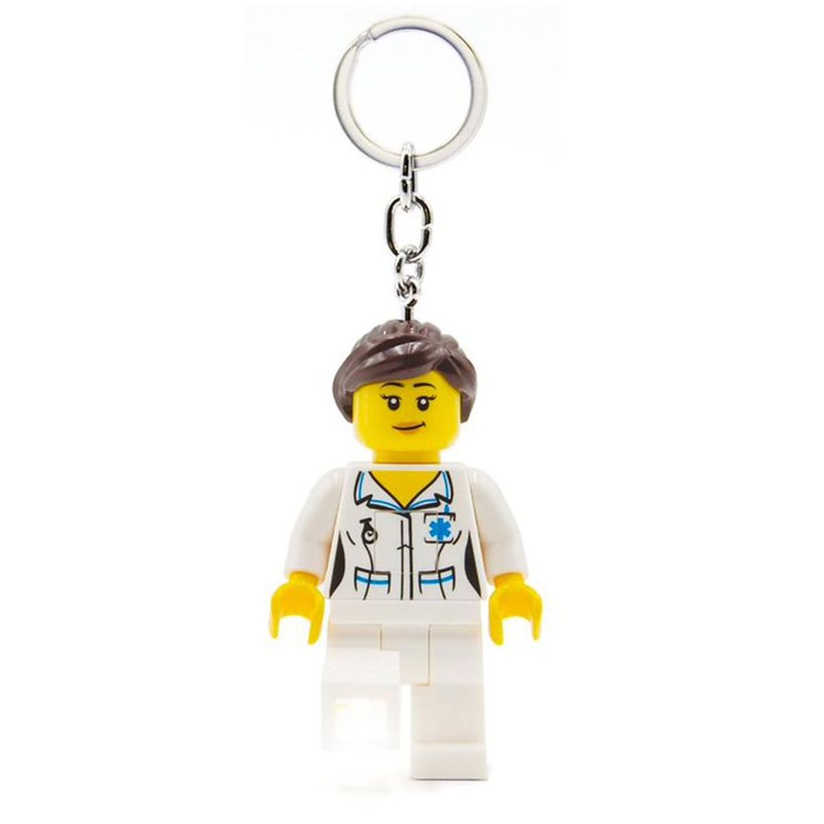 LEGO ® Nøglering m. Lommelygte - LEGO ® Nurse