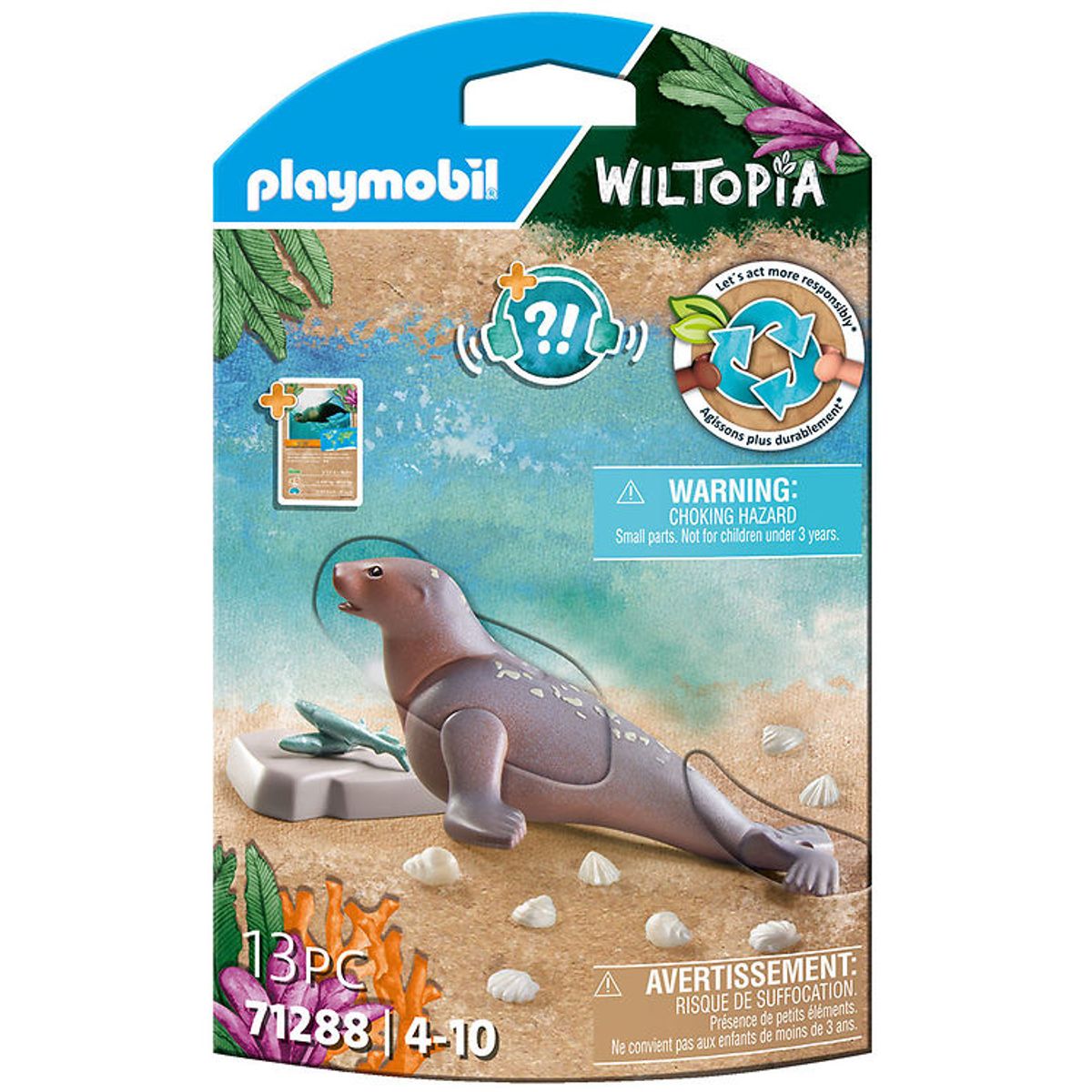 Playmobil Weltopia - Søløve - 13 Dele - 71288