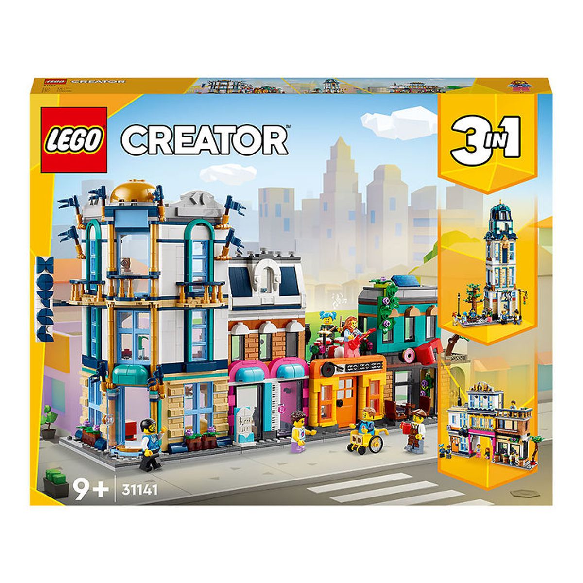 LEGO ® Creator - Hovedgade 31141 - 3-i-1 - 1459 Dele