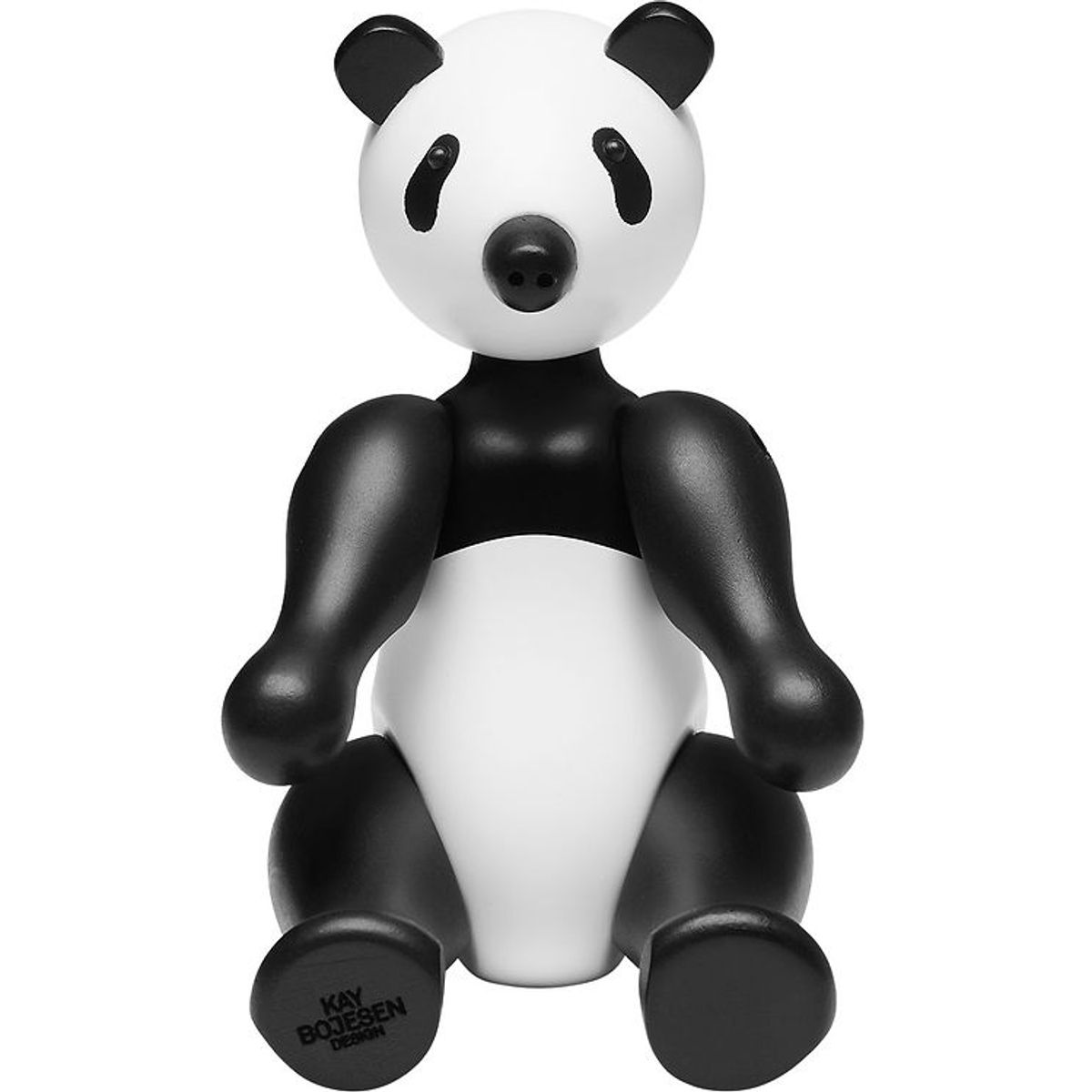 Kay Bojesen Træfigur - Panda - 15 cm - WWF 2019 - Lille - Sort/H