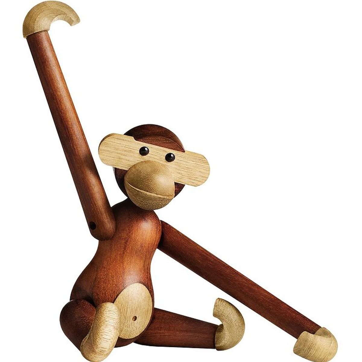 Kay Bojesen Træfigur - Abe - 20 cm - Lille - Teak/Limba