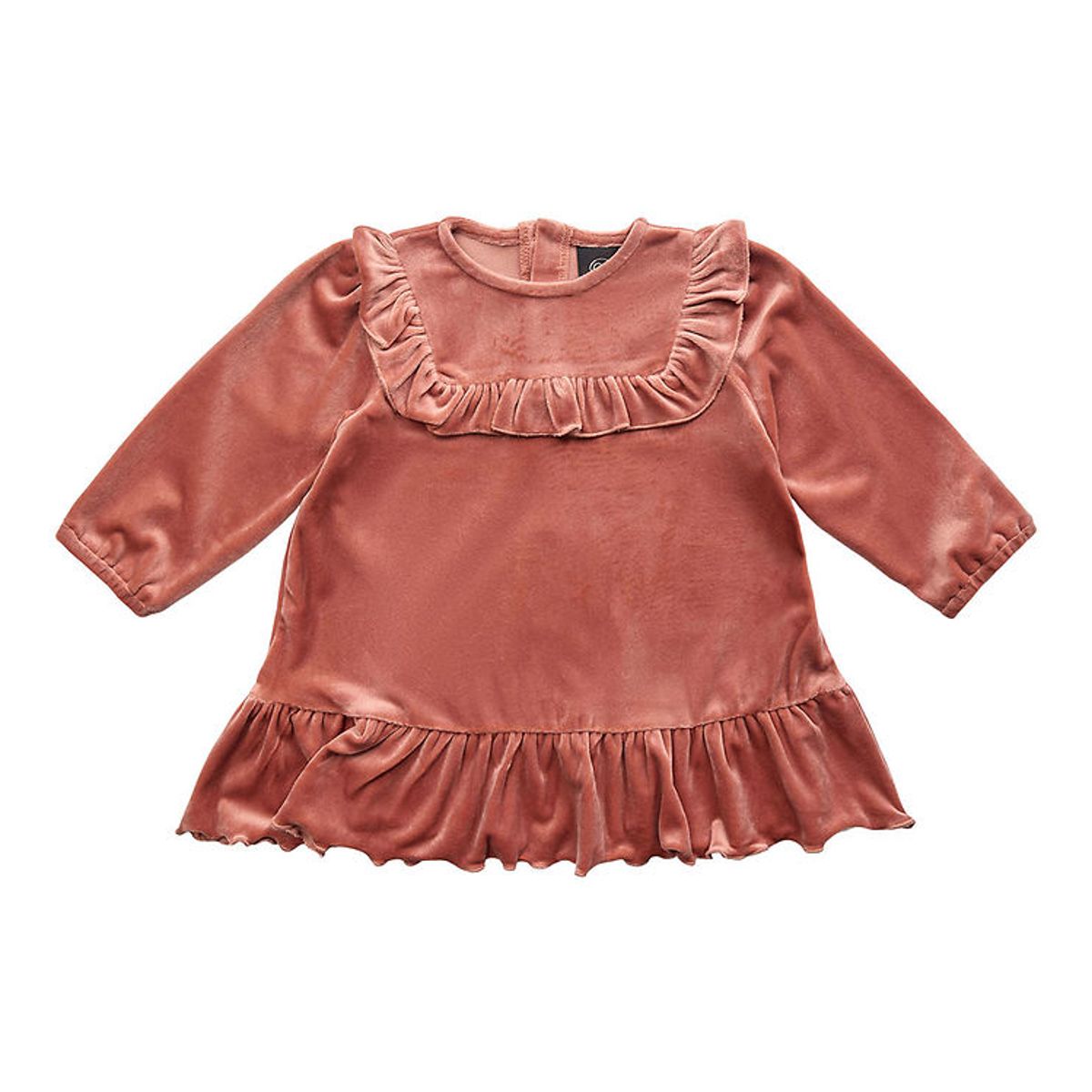 Petit by Sofie Schnoor Kjole - Velour - Dee - Rust Red