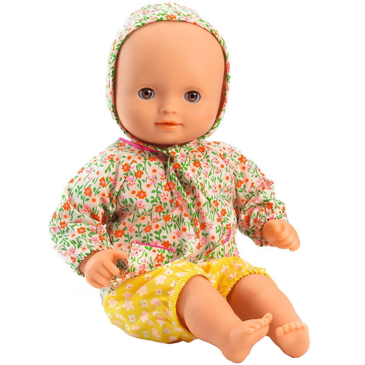 Djeco Dukke - 32 cm - Baby Flora