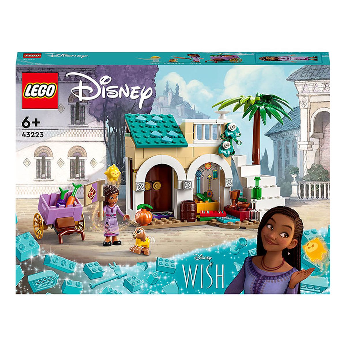 LEGO ® Disney - Ønsket - Asha I Byen Rosas - 43223 - 154 Dele