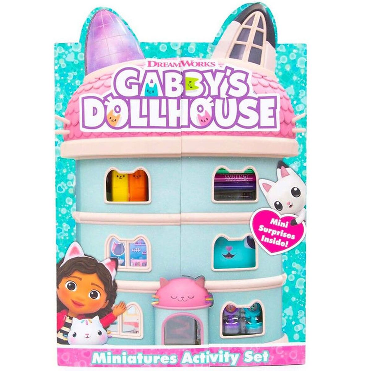 Gabby's Dollhouse Miniature Aktivitetssæt