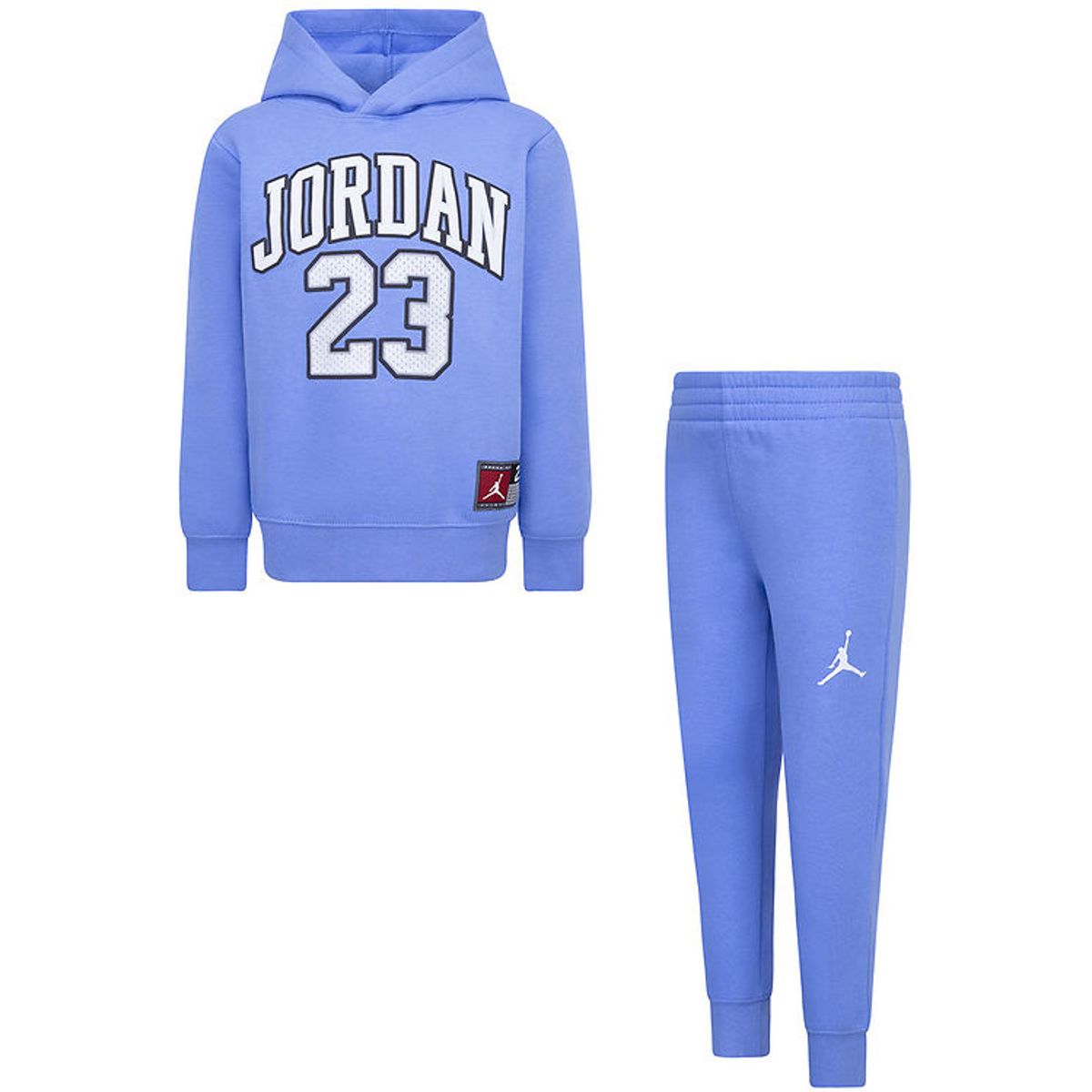 Jordan Sweatsæt - University Blue m. Hvid