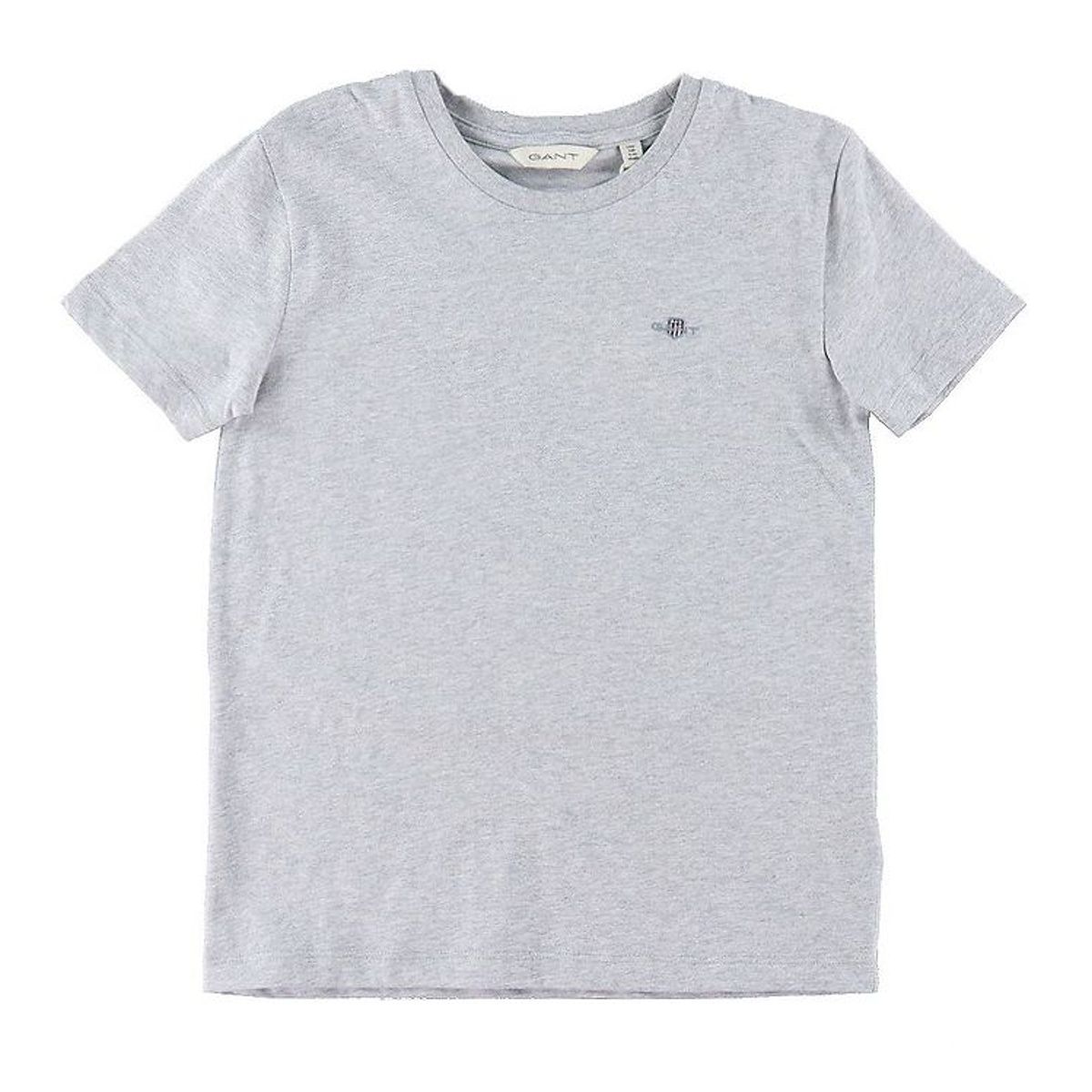 GANT T-shirt - Shield - Light Grey Melange