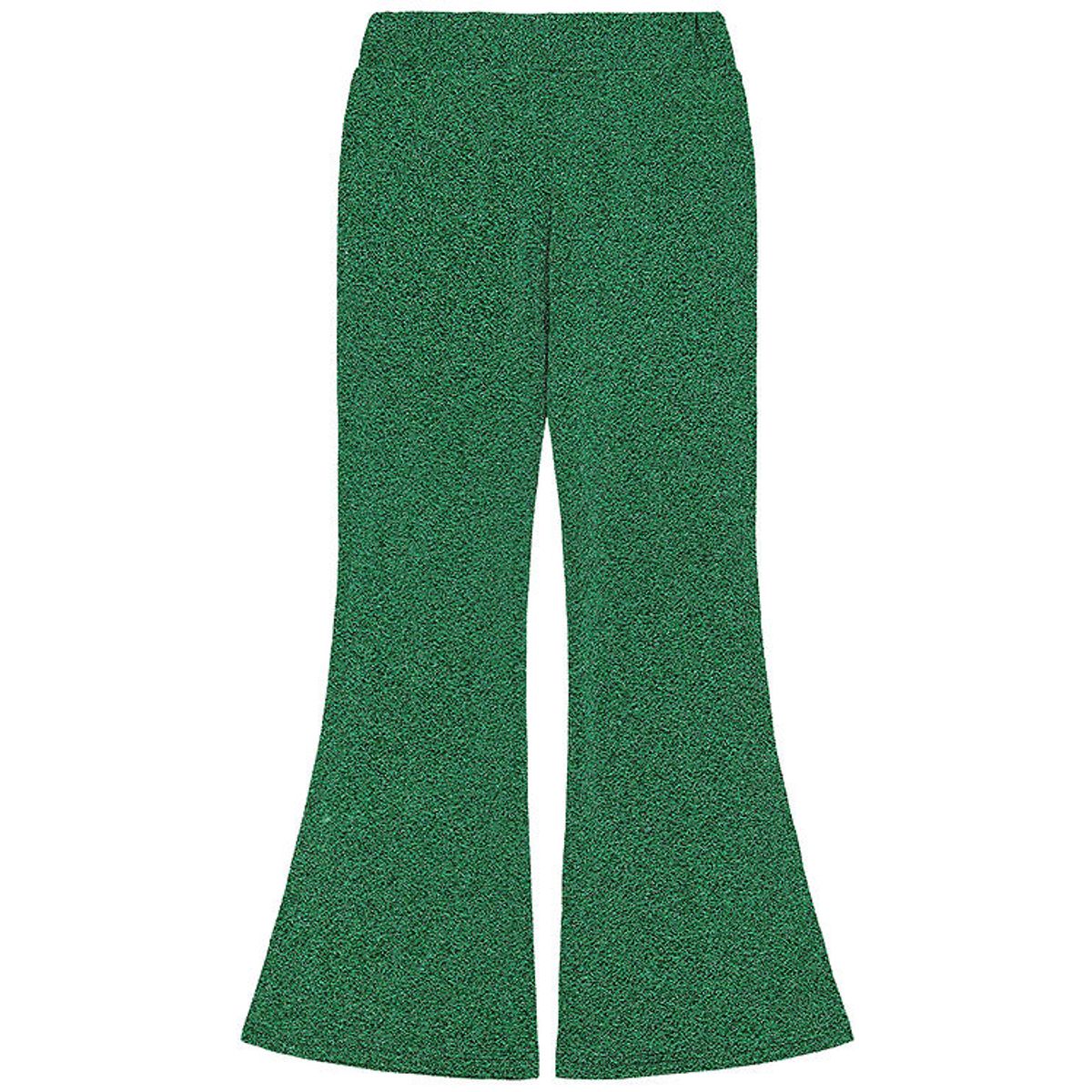 The New Bukser - TnJidalou - Flared Pants - Bright Green Glitter