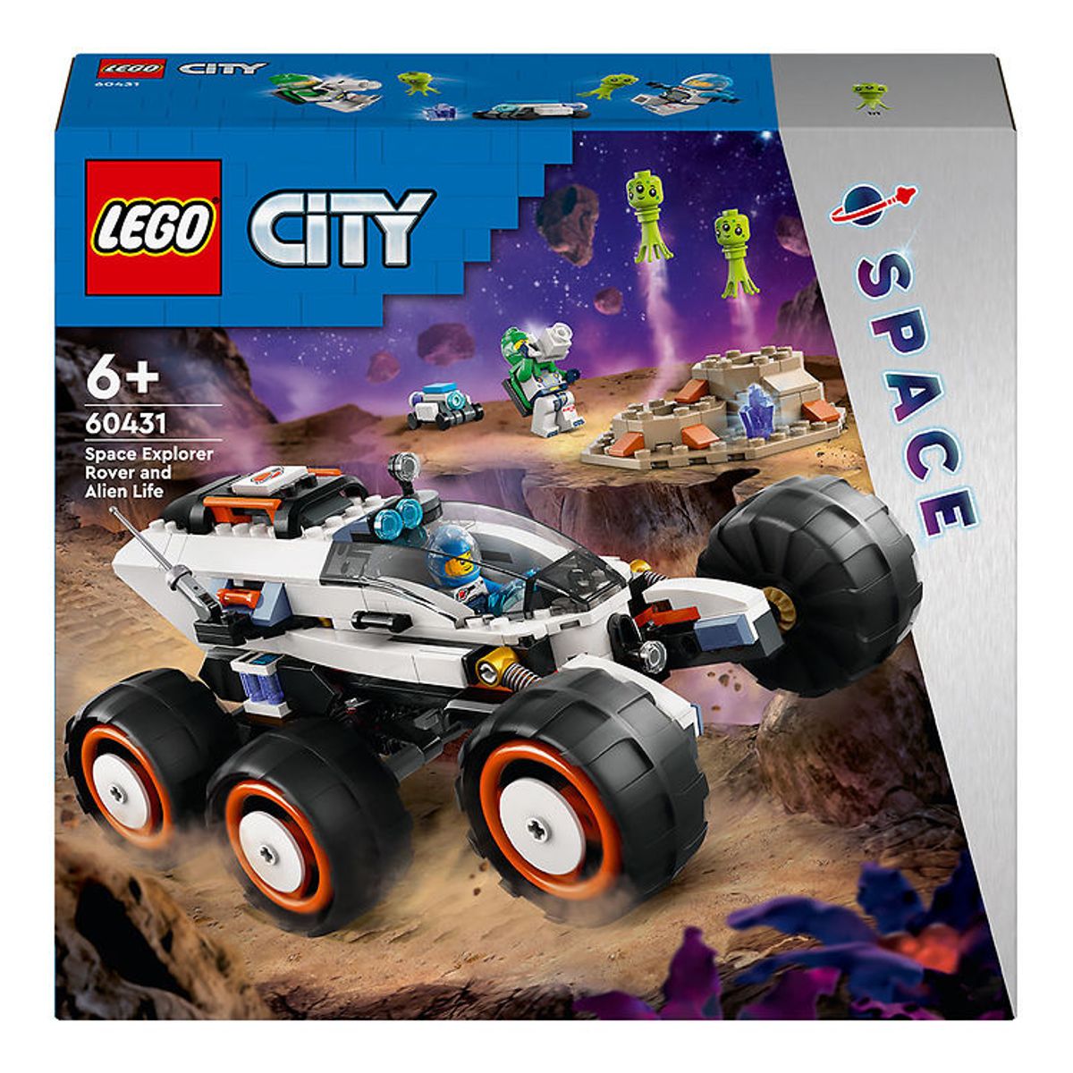 LEGO ® City - Rumkøretøj Og Fremmed Livsform 60431 - 311 Dele