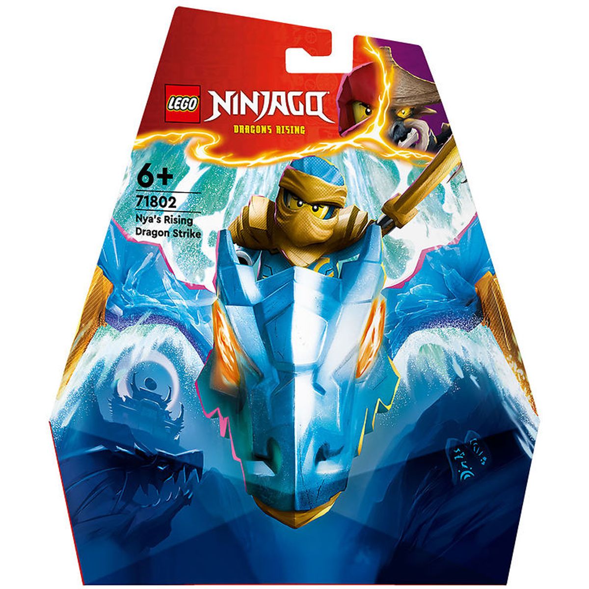 LEGO ® Ninjago - Nyas Vågnende Drage-Angreb 71802 - 26 Dele