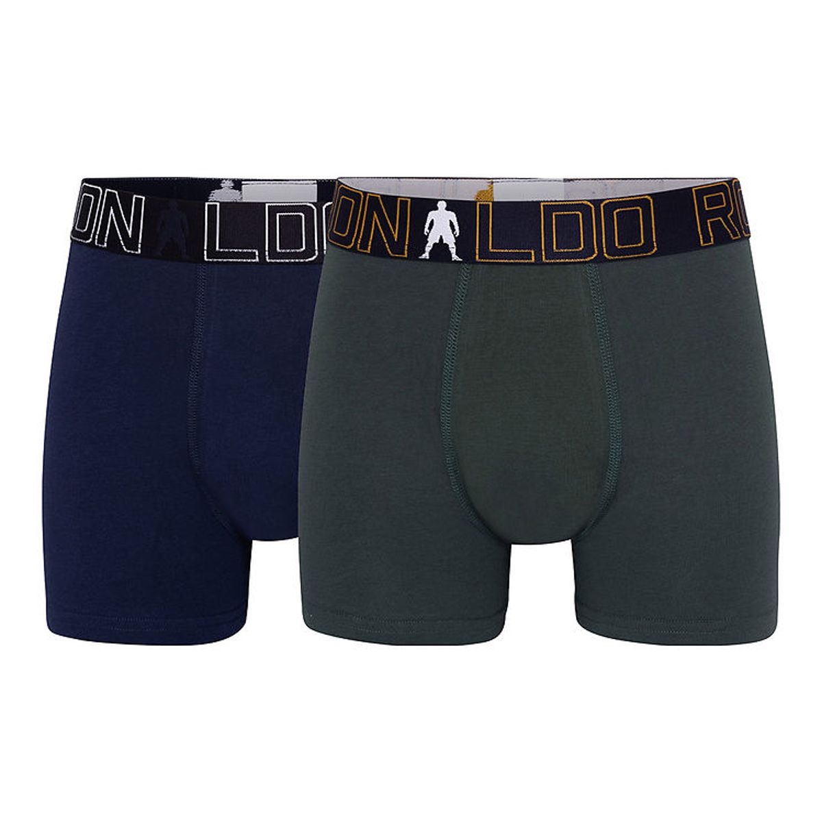 Ronaldo Boxershorts - 2 pak - Grøn/Sort