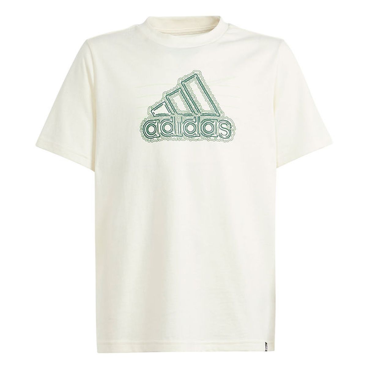 adidas Performance T-shirt - GFX Growth Tee - Creme