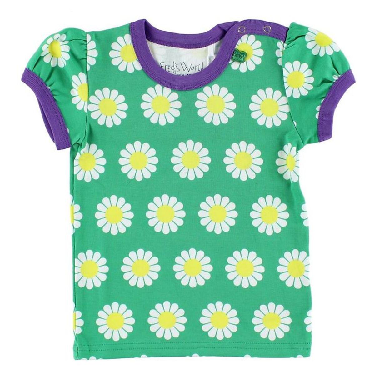 Freds World T-shirt - Grøn m. Daisy