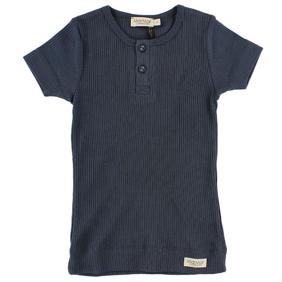 MarMar T-shirt - Rib - Modal - Navy