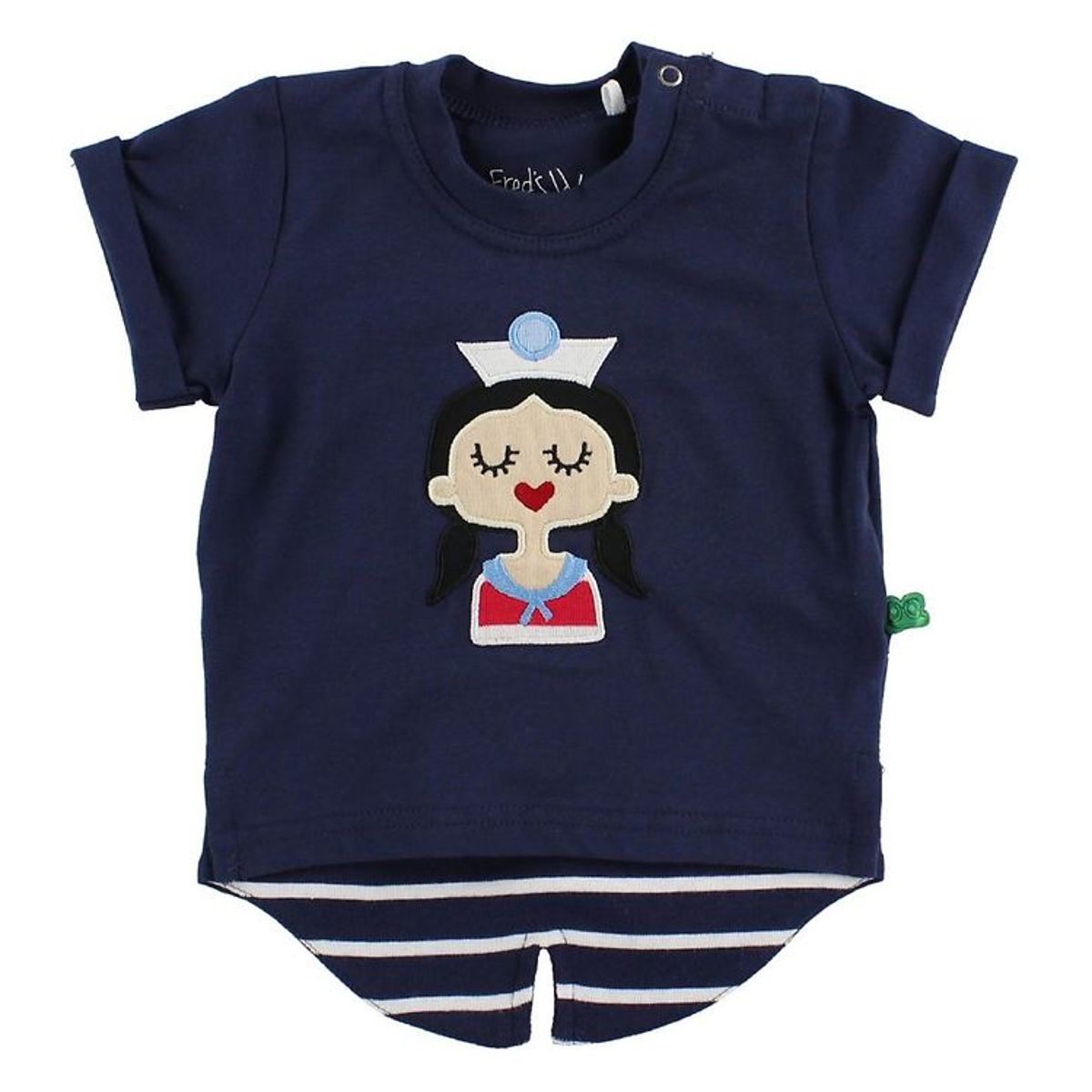 Freds World T-Shirt - Navy m. Skibspige