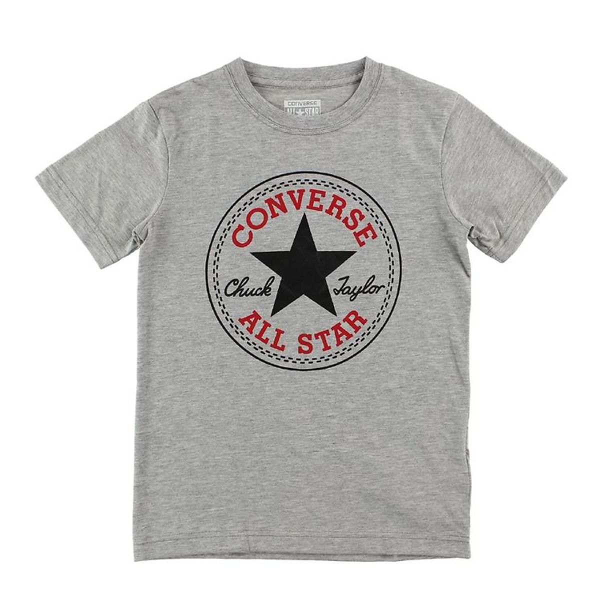 Converse T-shirt - Gråmeleret m. Logo