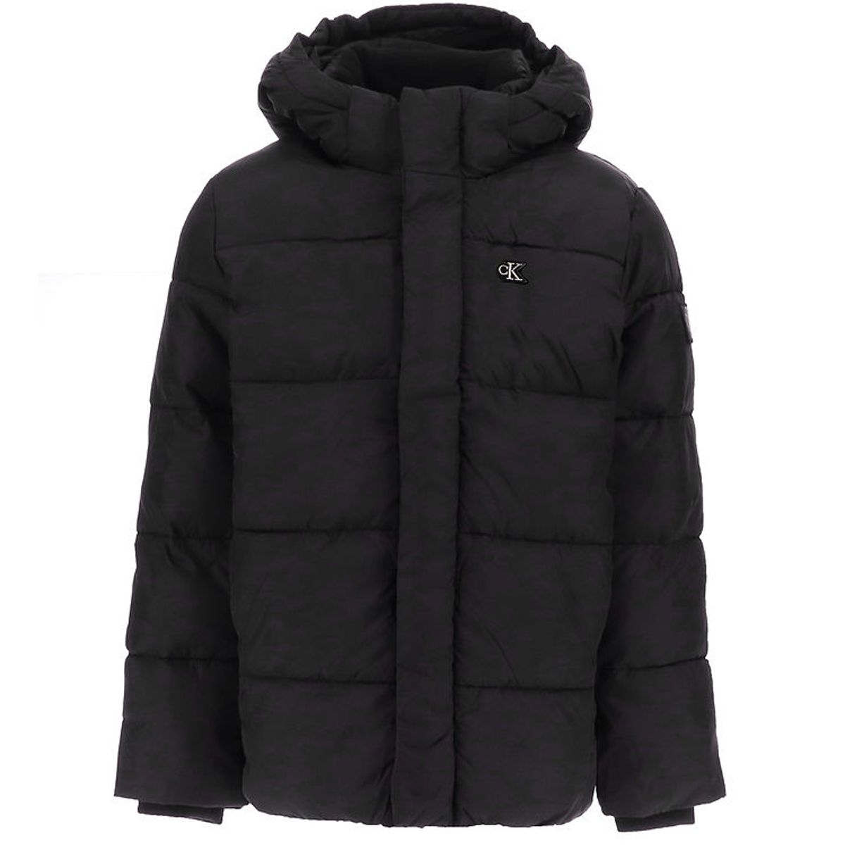 Calvin Klein Dynejakke - Essential Puffer - CK Black