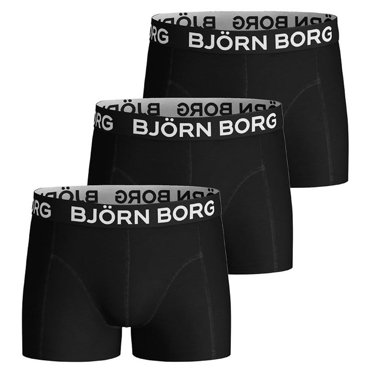 Björn Borg Boxershorts - 3-pak - Sort