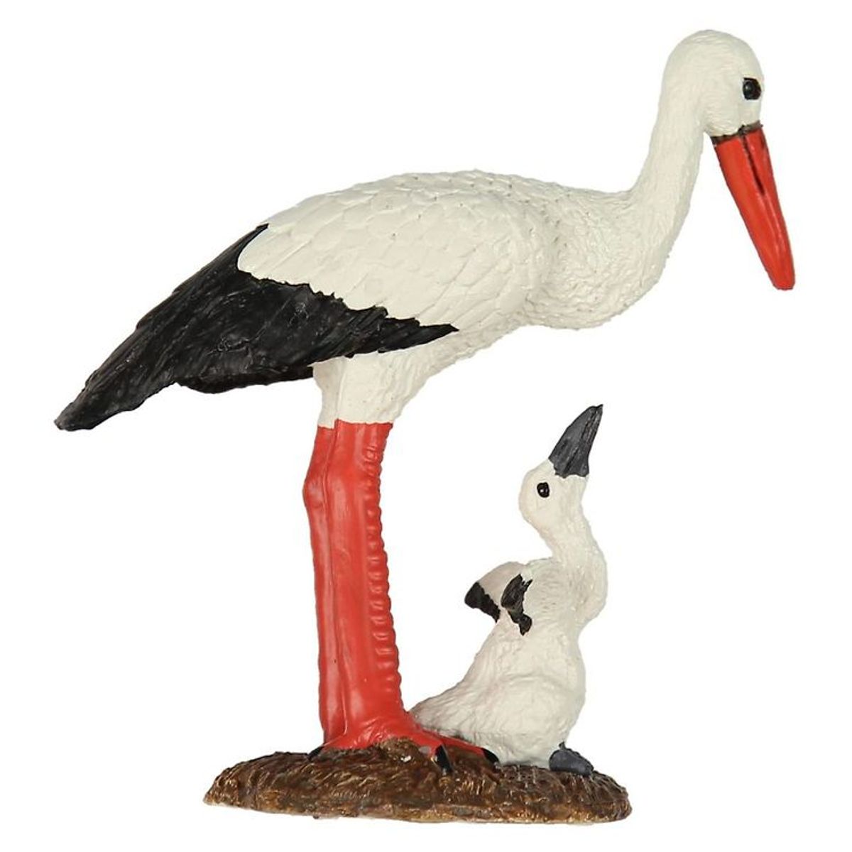 Papo Stork & Unge - H: 8 cm