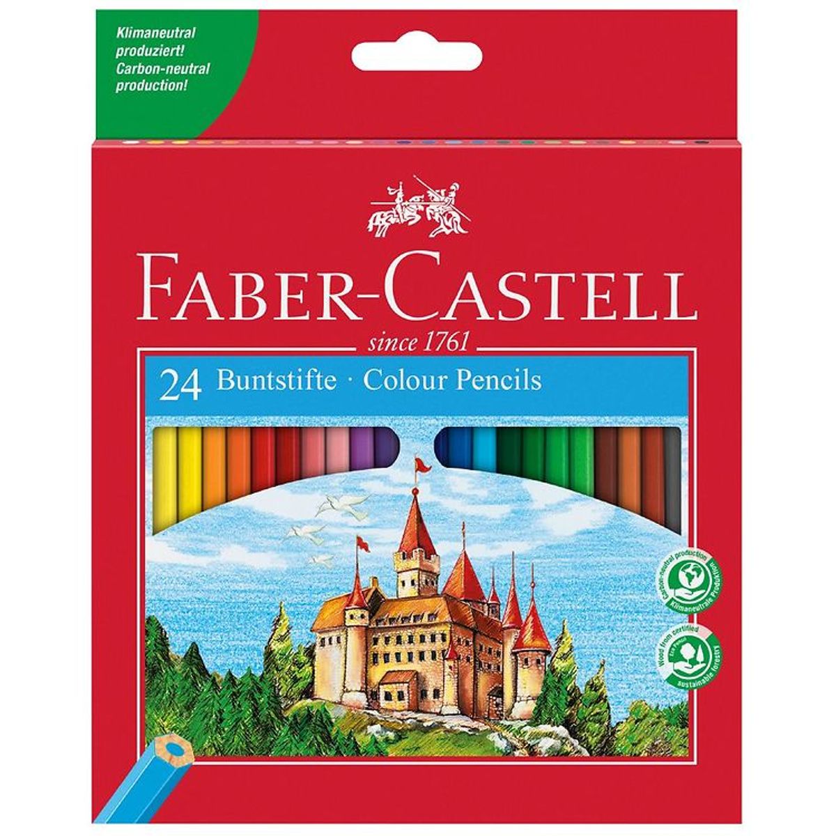 Faber-Castell Farveblyanter - Slot - 24 stk - Multifarvet