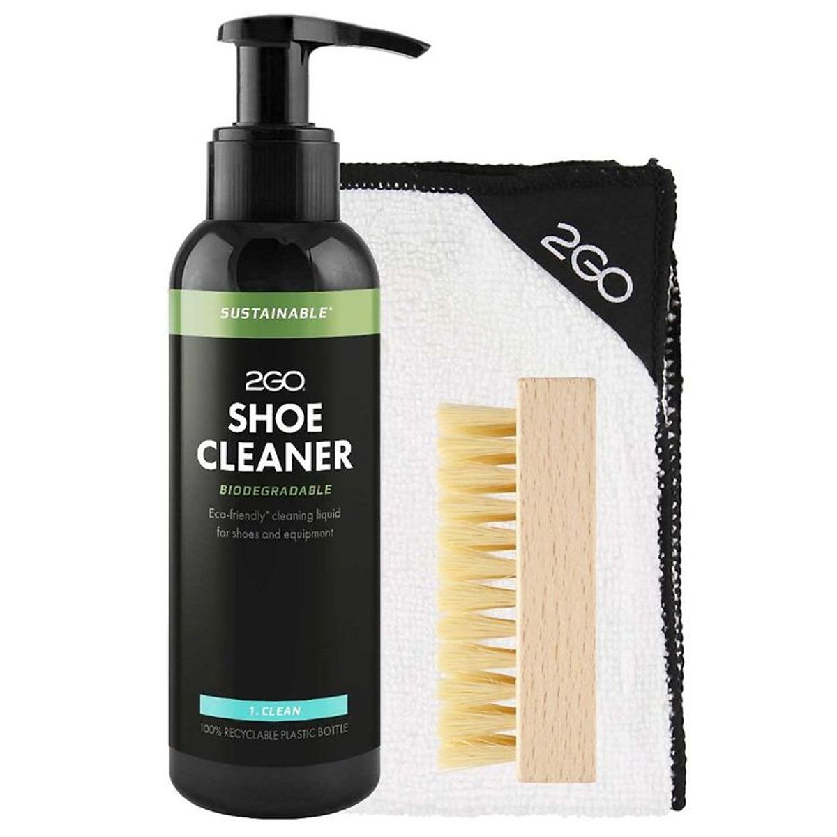 2GO Skoplejesæt - 150 ml - Trin 1 - Shoe Cleaner