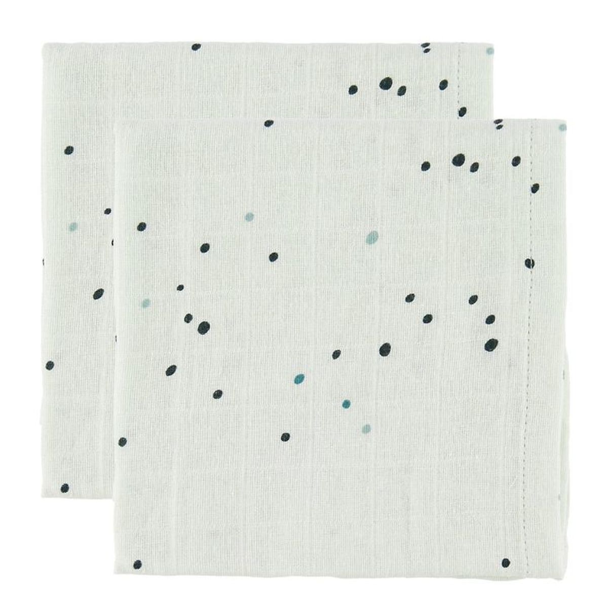 Done By Deer Stofble - 70x70 - 2-pak - Blue Dreamy Dots