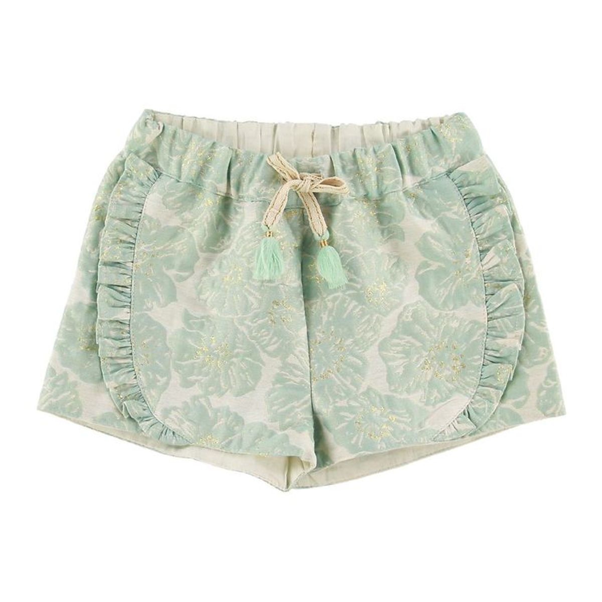 Mini A Ture X-Mas Shorts - Merle - Aqua Foam Green