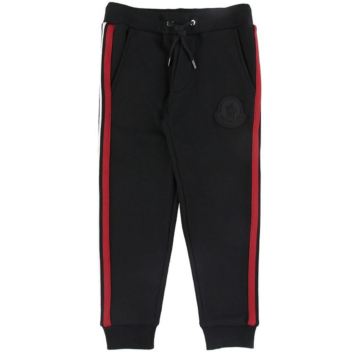 Moncler Sweatpants - Sort m. Rød Stribe