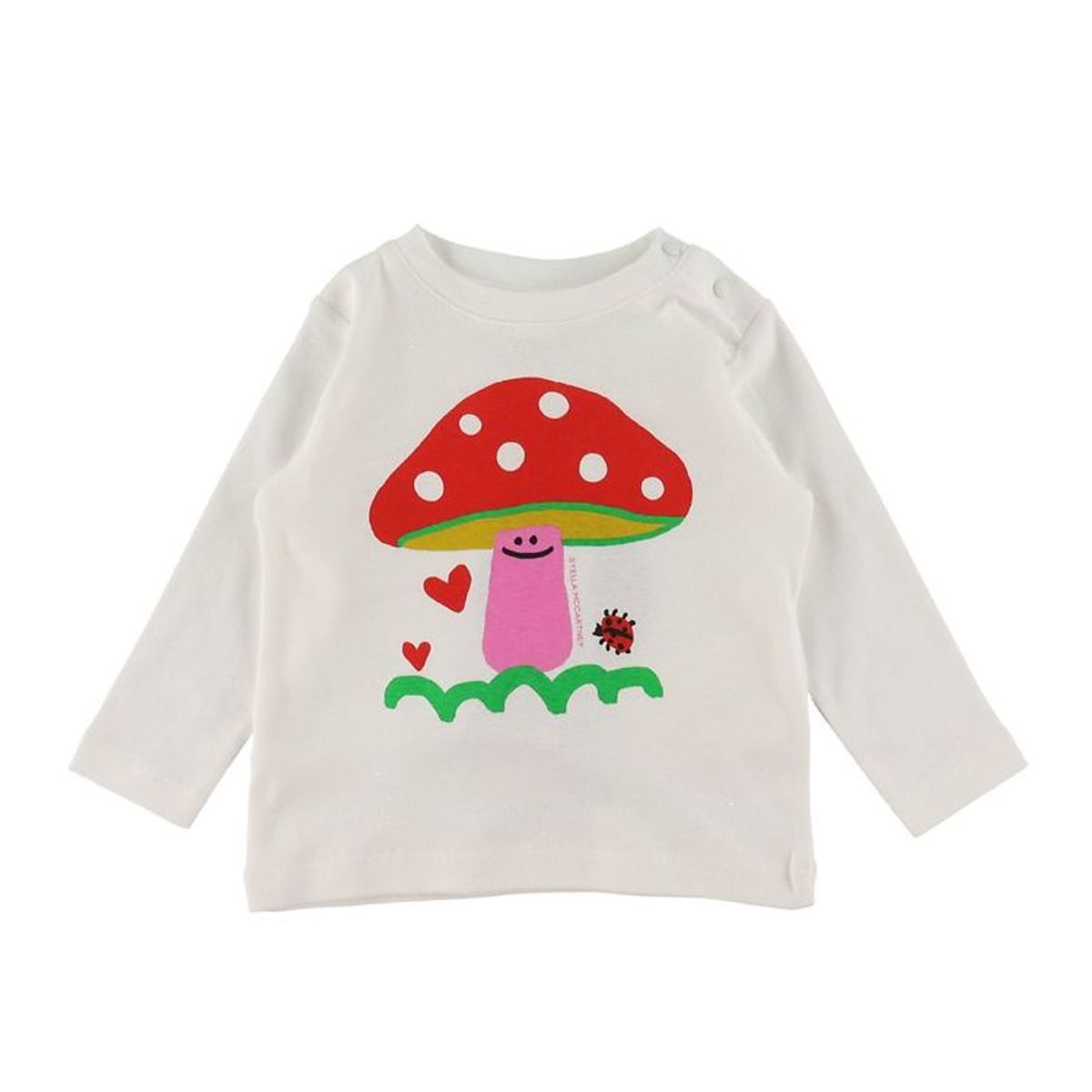 Stella McCartney Kids Bluse - Hvid m. Svamp