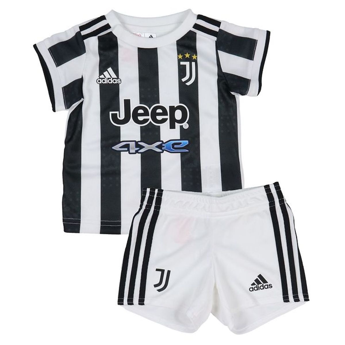 adidas Performance Juventus Hjemmebanesæt - 21/22 - Sort/Hvid