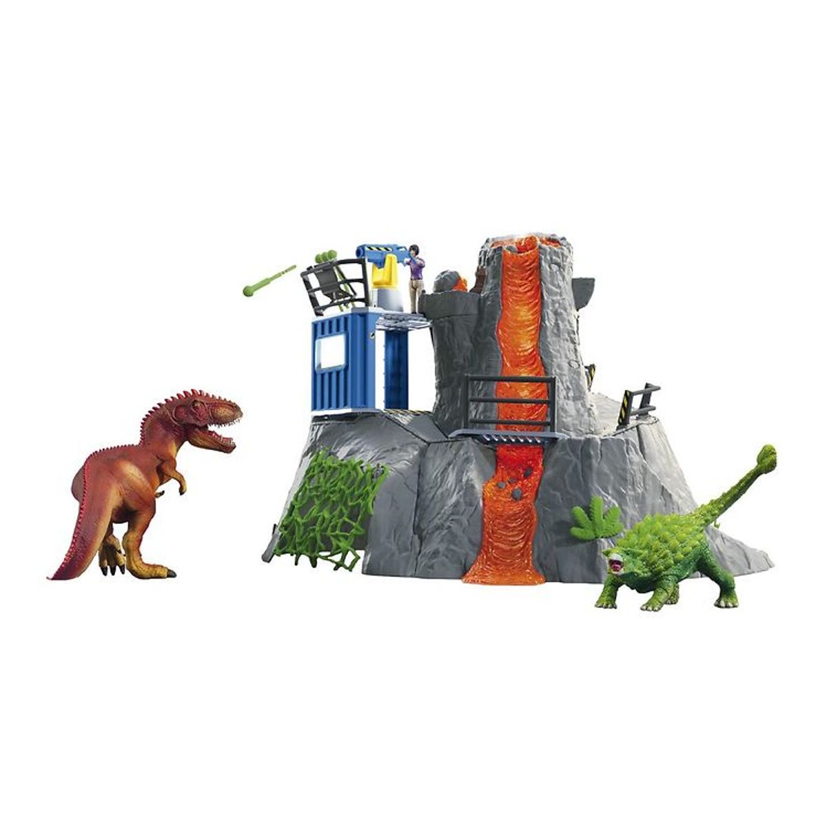 Schleich Dinosaurs - Stor Vulkansk Ekspedition 42564