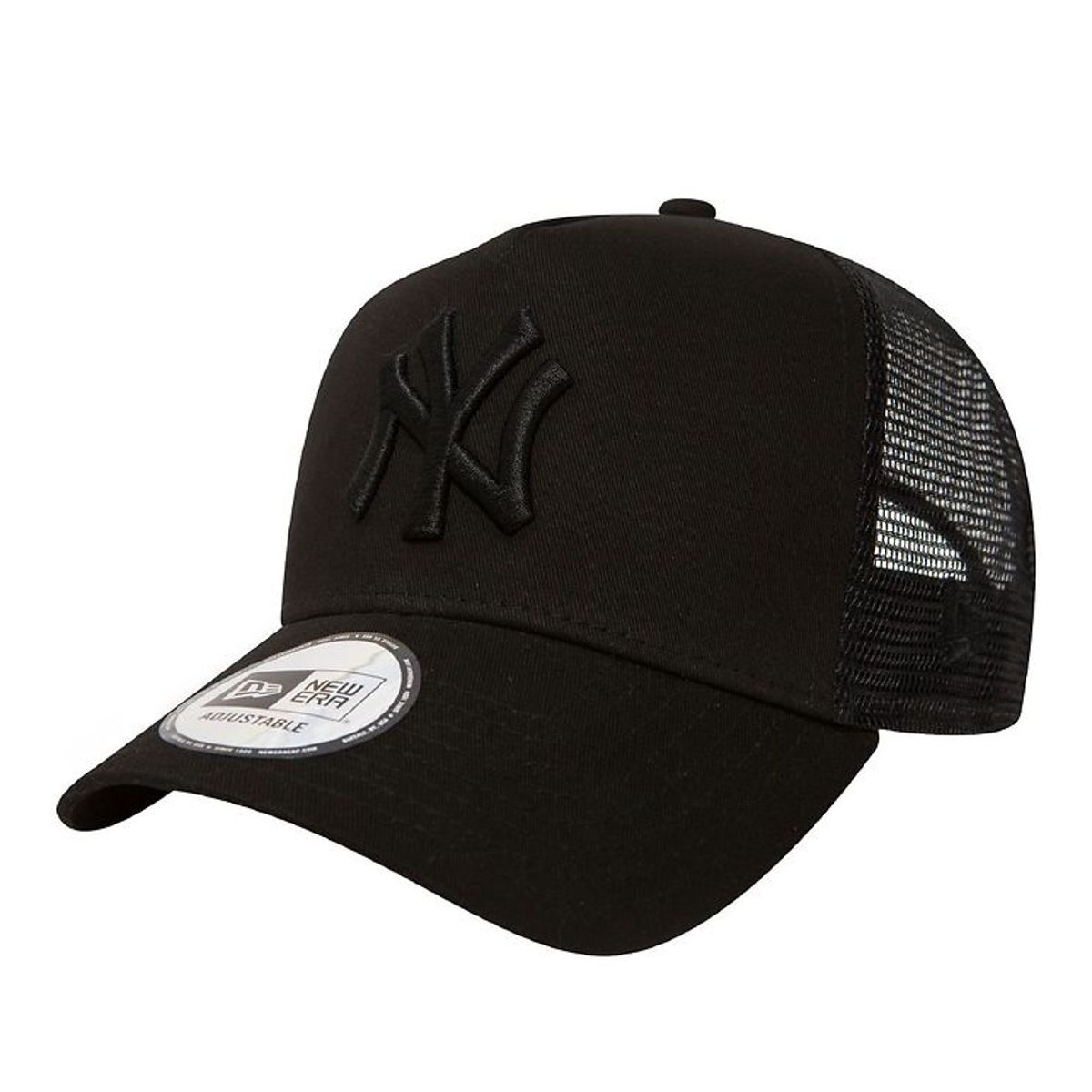 New Era Kasket - Clean Trucker - New York Tankees - Sort