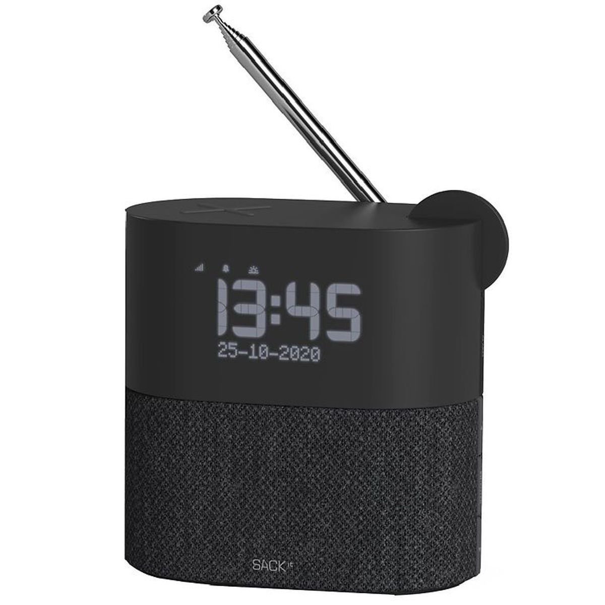 SACKit Clockradio - DAB+/FM - WAKEit - Wireless - Sort