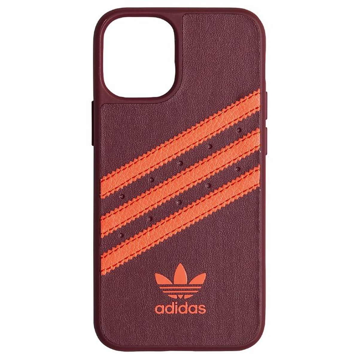 adidas Originals Cover - iPhone 12 mini - Bordeaux/Orange