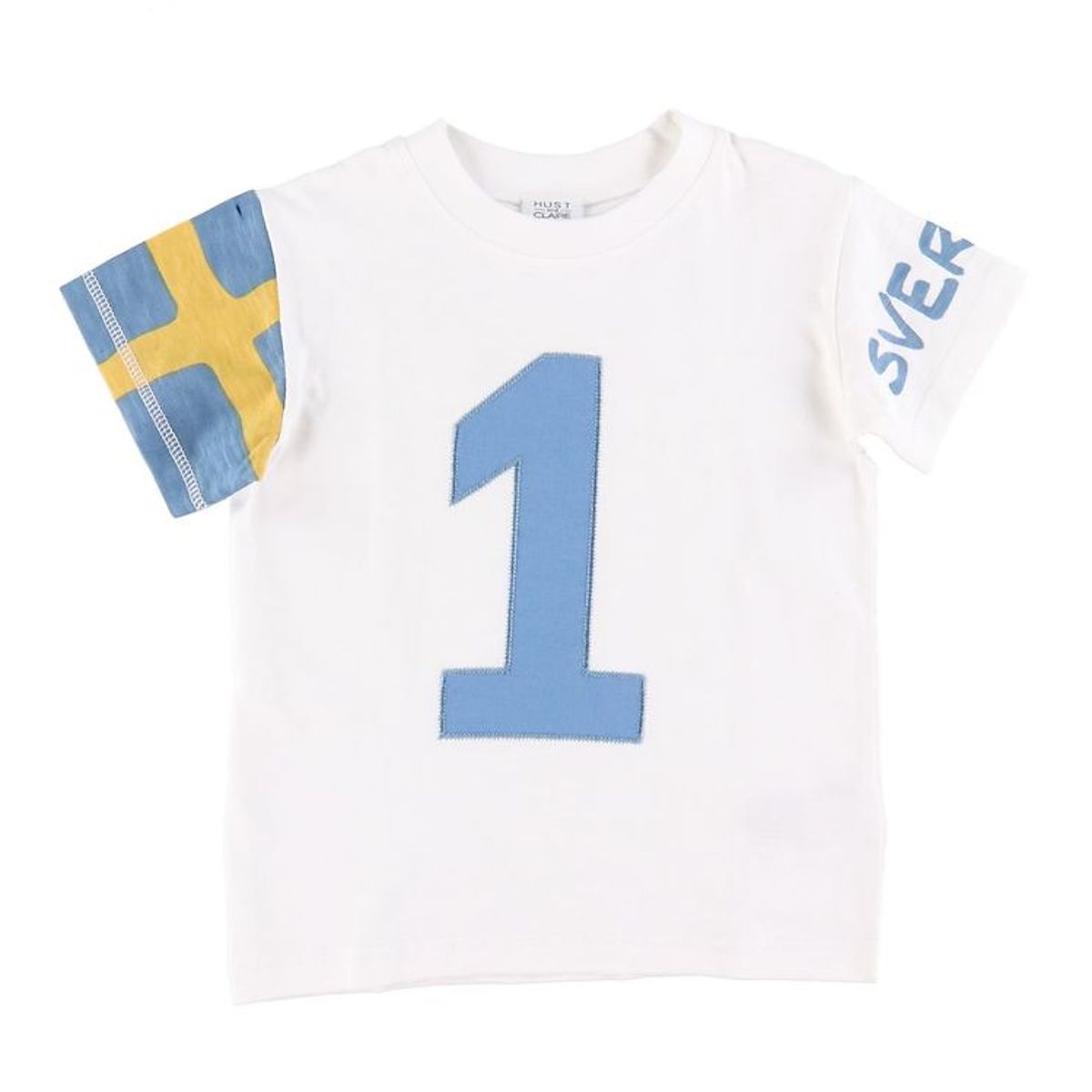 Hust and Claire T-shirt - Arthur - Hvid m. Sverige