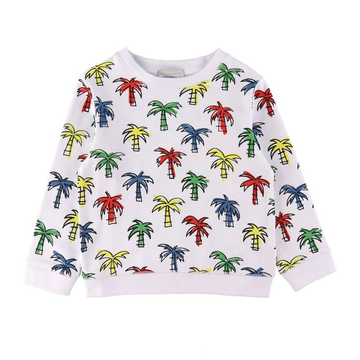 Stella McCartney Kids Sweatshirt - Hvid m. Palmer